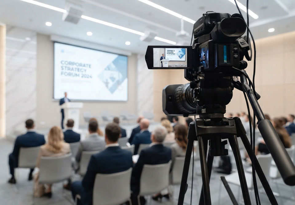 Servicio de Filmación de Eventos Empresariales