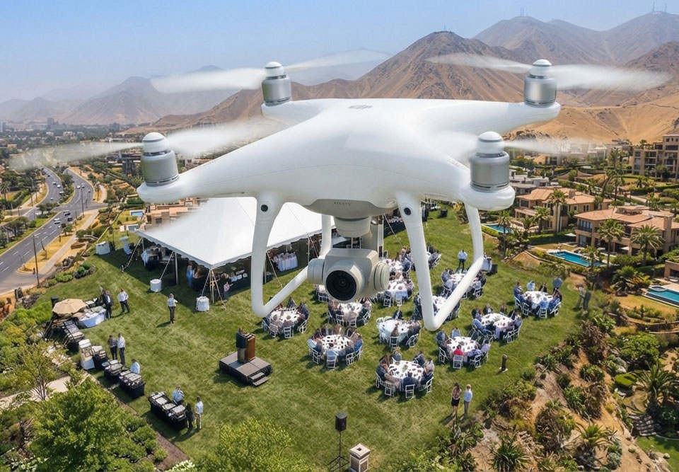 Filmación y Fotografia de Eventos con Dron