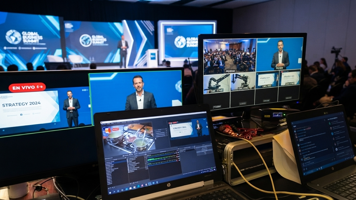 Servicio de Streaming de Eventos Empresariales